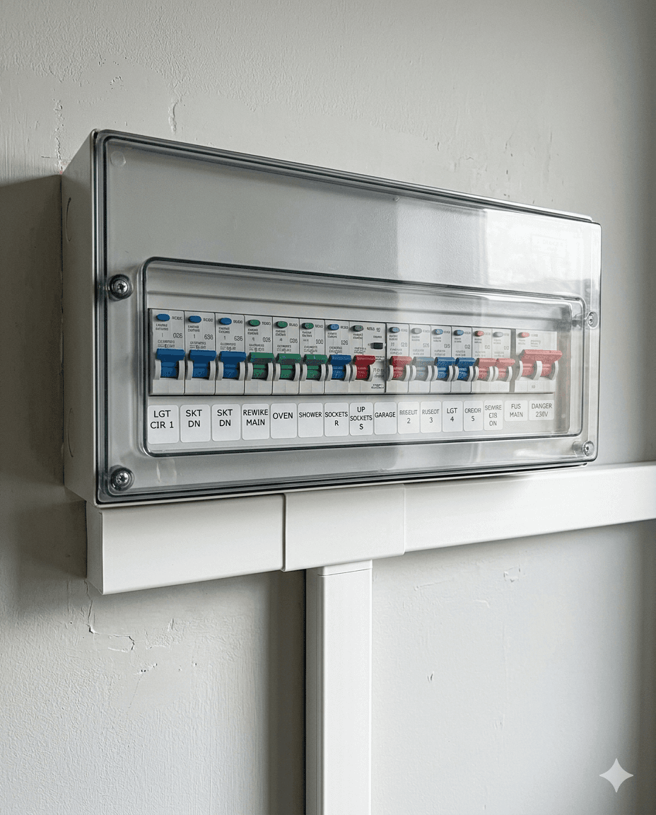 Full Property Smart Rewire — before